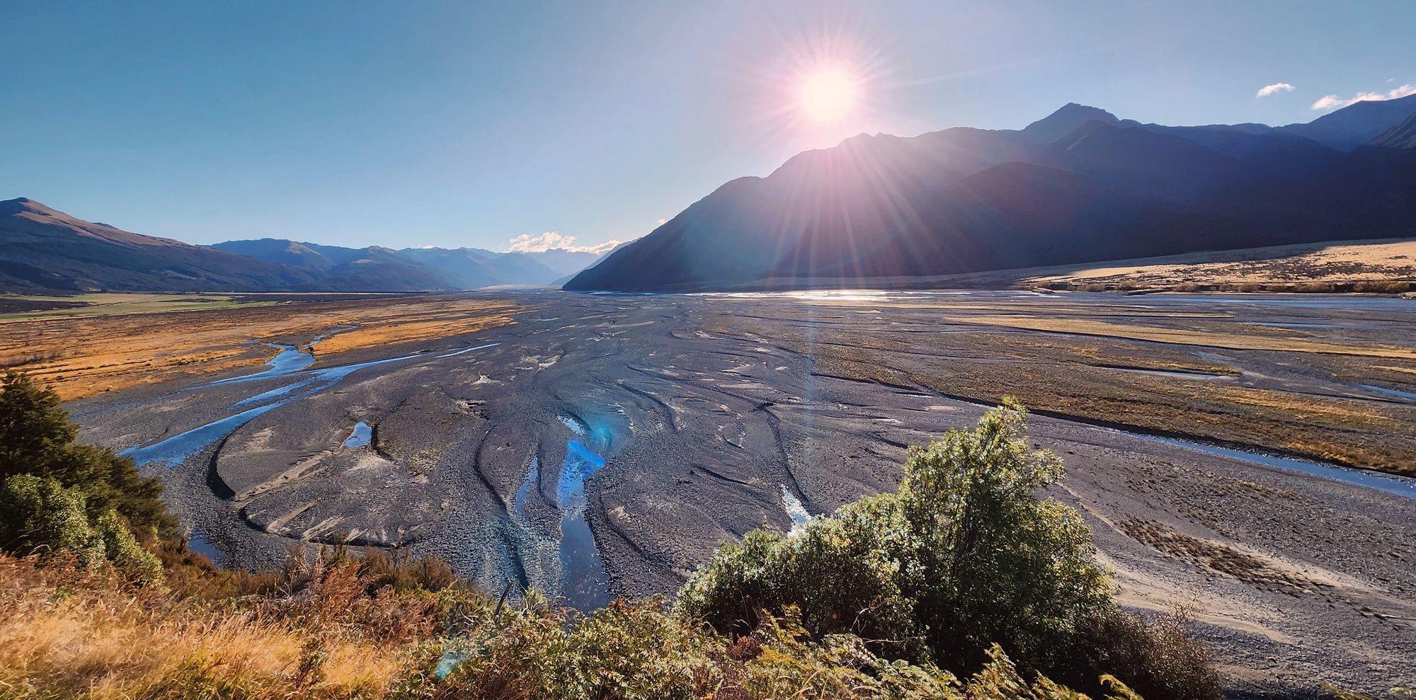 Overlooking Waimakariri river