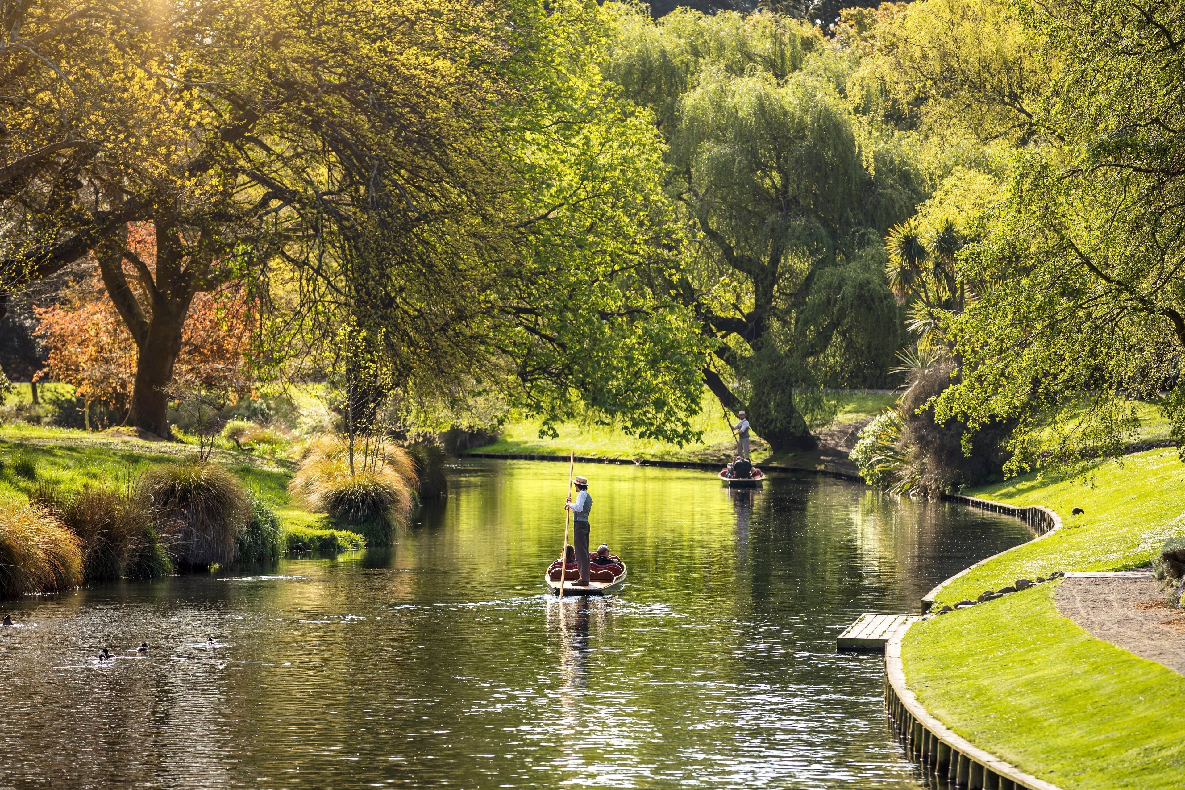punting on the avon river