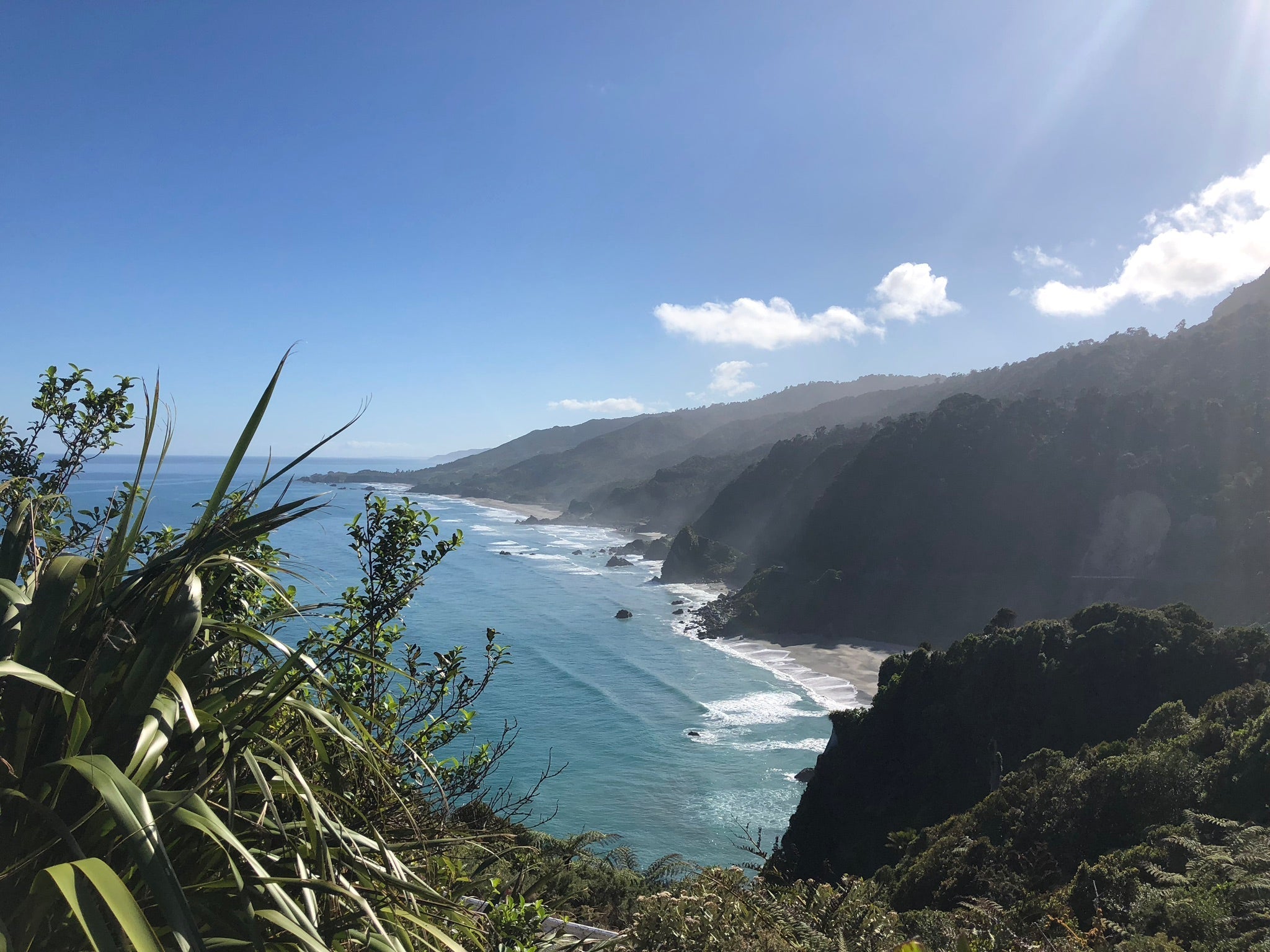 West Coast coastline